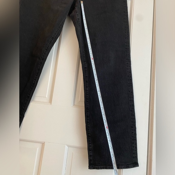 Madewell Curvy 90’s Straight Jeans - Black - Picture 4 of 8